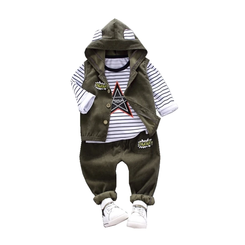 Chándal infantil con capucha – Conjunto deportivo primavera y otoño