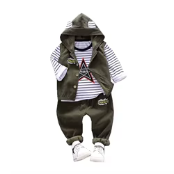 Chándal infantil con capucha – Conjunto deportivo primavera y otoño