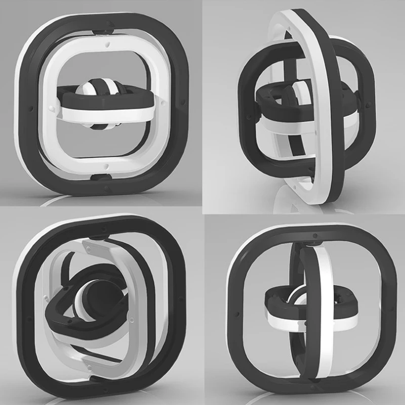 Flip 3D Fidget Spinner juguete infinito Flip Spinning Top juguete adulto antiestrés mano Spinner juguete alivio del estrés niños giroscopio regalo