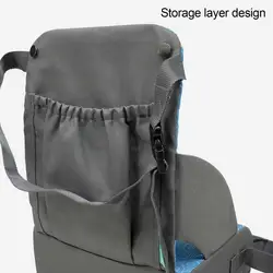 Silla alta portátil para bebé con tela Oxford impermeable y segura