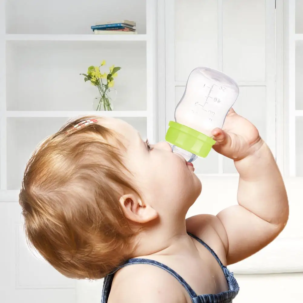 Mini biberón portátil para bebé recién nacido sin BPA - Seguro pezón - imagen 4