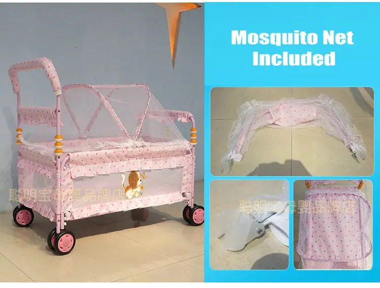 Mosquitera y cama interior