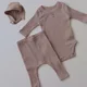 pink set with hat