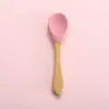 pink spoon