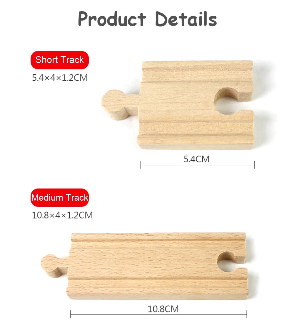 Accesorio cruce madera - Pieza intersección vías