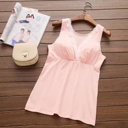 Camiseta de lactancia sin mangas para verano – Ropa maternidad