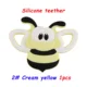 1pc cream yellow