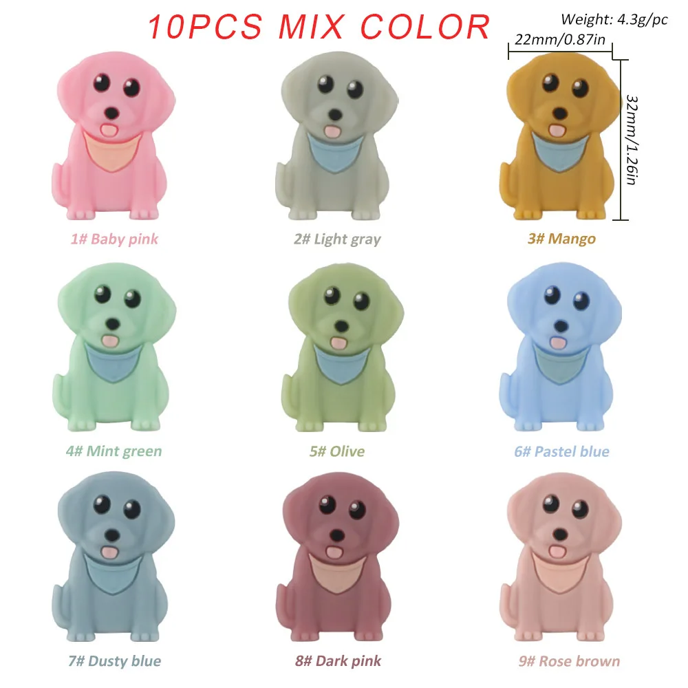 10PCS MIX COLOR
