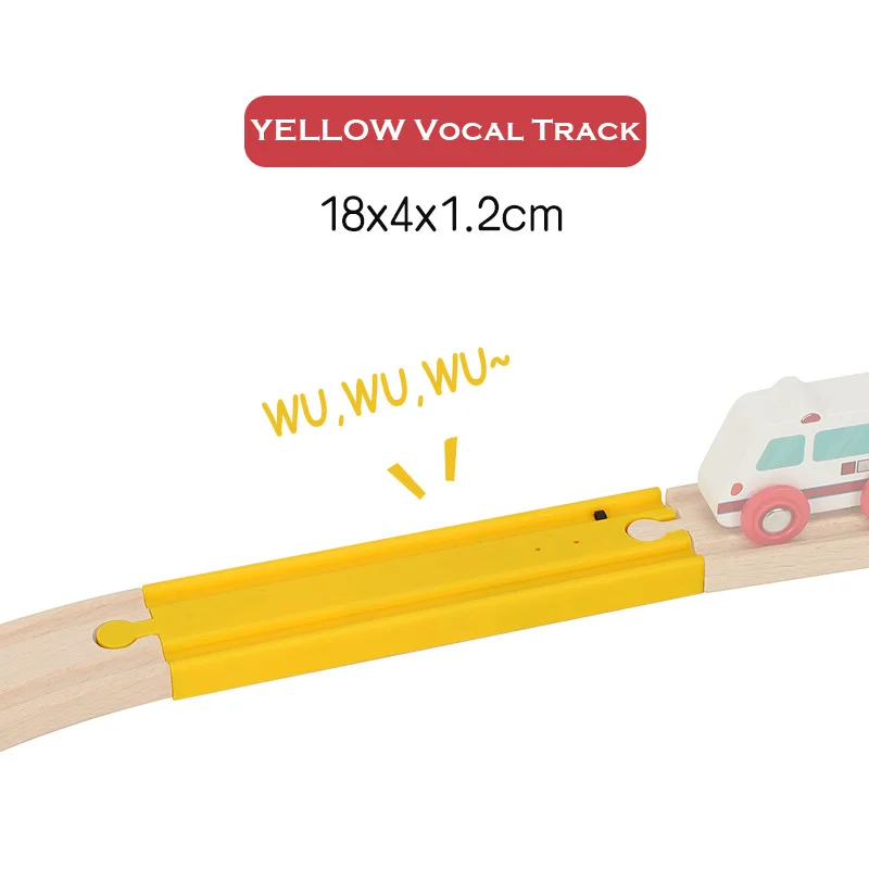 1pc Yellow Track