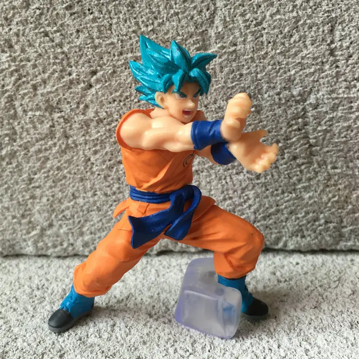 Bandai genuino DRAGON BALL Champa Trunks Vegeta IV Son Goku Kuririn figura de acción ornamento modelo juguetes para seguidores regalo - imagen 5