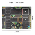 130x100cm map road