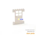 3PCS white door