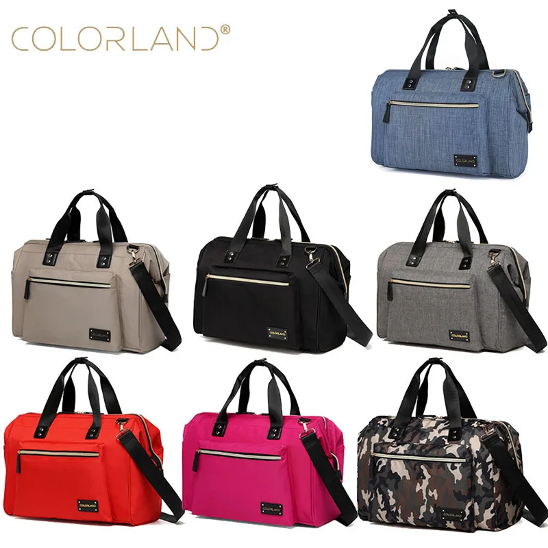 COLORLAND-Bolsa de pañales para bebé, mochila, accesorios para cochecito de mamá, cambio de pañales, organizador de maternidad para madre, bolsa de neopreno, envío directo - imagen 3