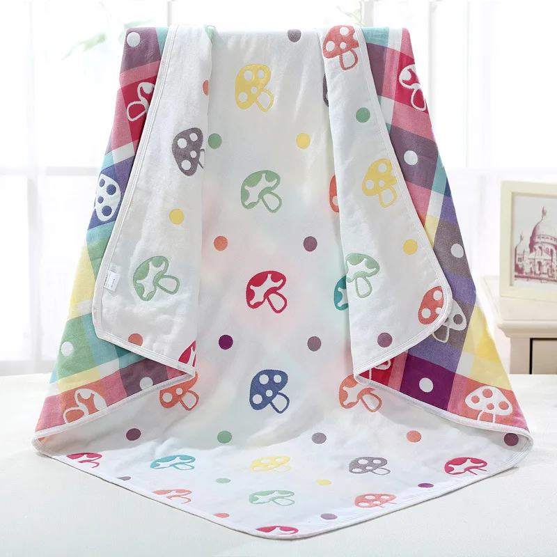 Manta 2020 algodón de muselina para bebé, Toalla de baño para recién nacido, 100% x 110cm, novedad de 110 - imagen 3