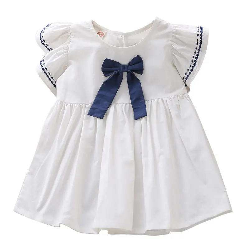 Vestido informal de princesa para niña, trajes bonitos para niña de 1 a 5 años, novedad de 2024 - imagen 4