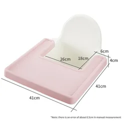 Mantel individual de silicona para trona bebé – Alfombrilla anti derrapes