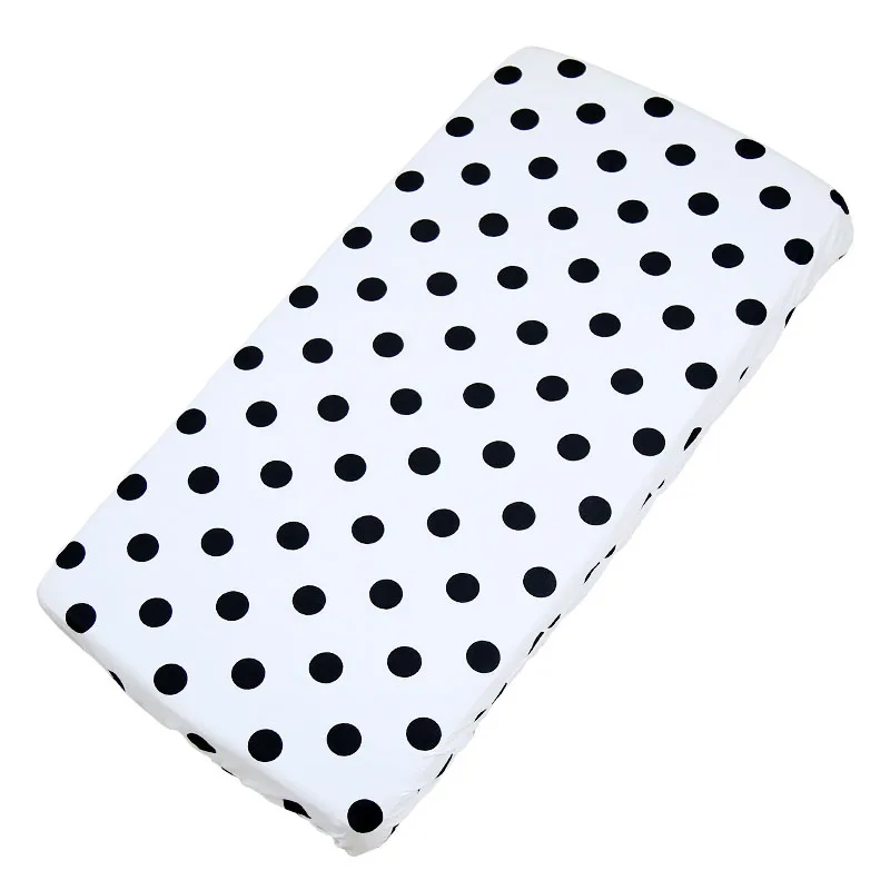 Sábana de cama de bebé de algodón 100% de estilo nórdico, colcha individual cómoda para bebé recién nacido, ropa de cama con estampado de dibujos animados para guardería, Unisex - imagen 4