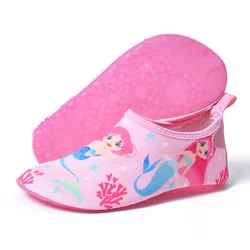 Zapatos de playa de secado rápido para niños, zapatillas de agua, calzado para niño y niña, calcetines acuáticos para playa y piscina