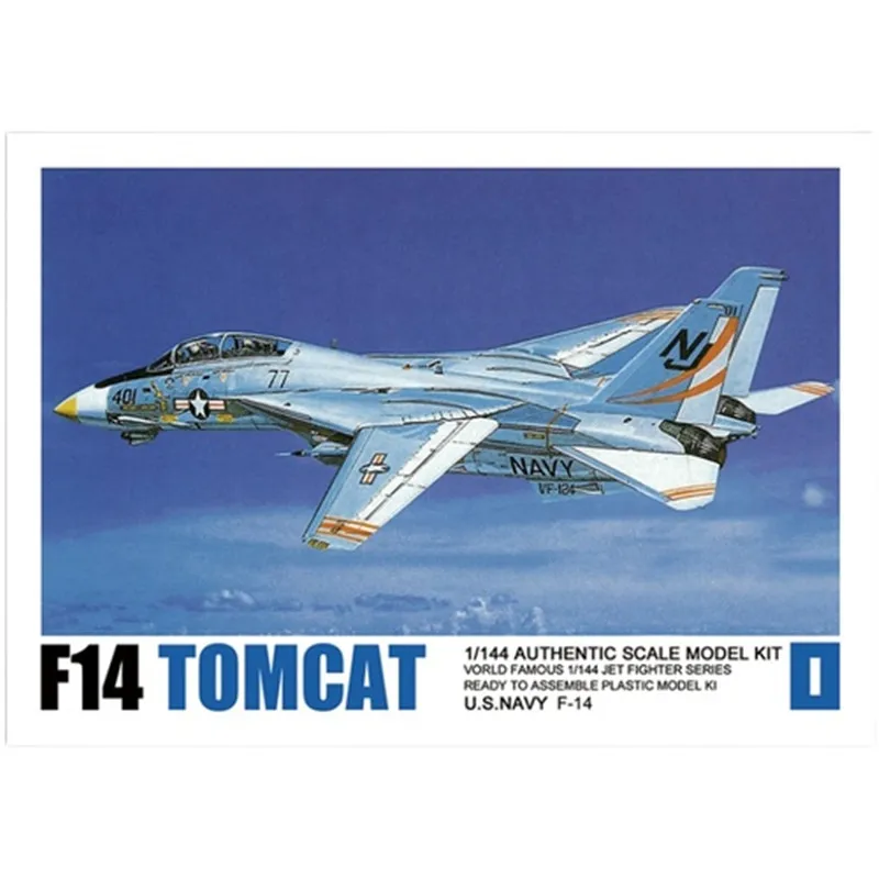 1:144 modelo de ensamblaje de combate F14 TOMCAT F15 EAGLE F/A18 HORNET figura de avión militar simulación modelo en miniatura de juguete - imagen 3