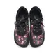 N Black Flower