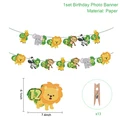 Jungle animal banner