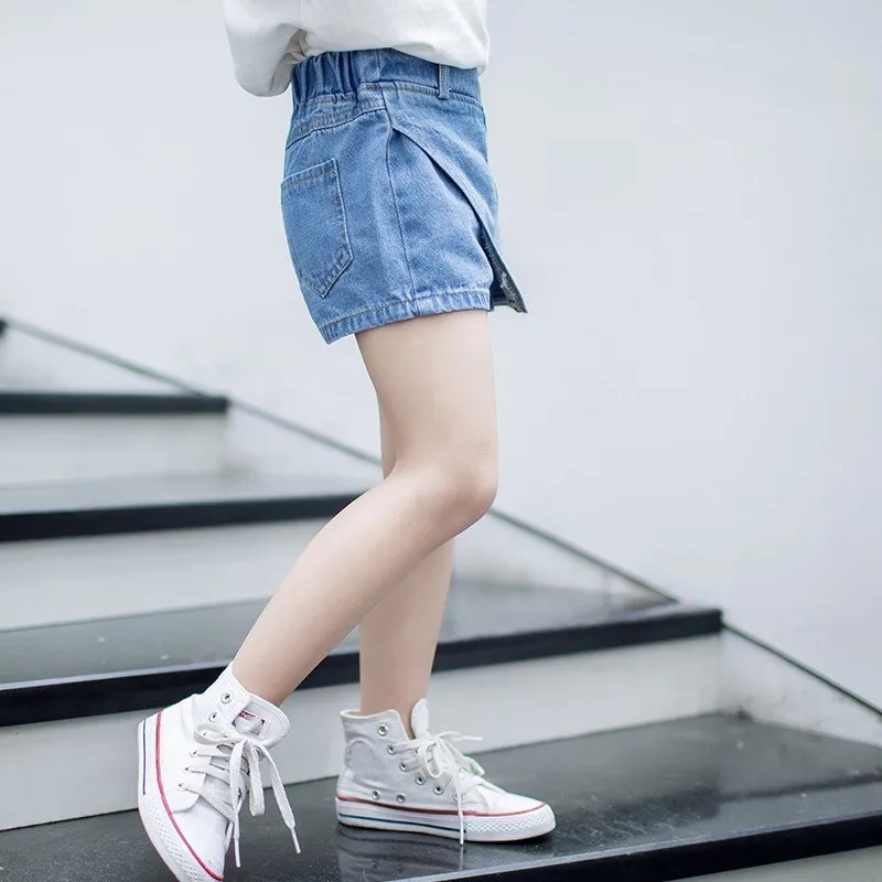 Shorts vaqueros de verano para niños – Estilo informal y cómodo - imagen 2