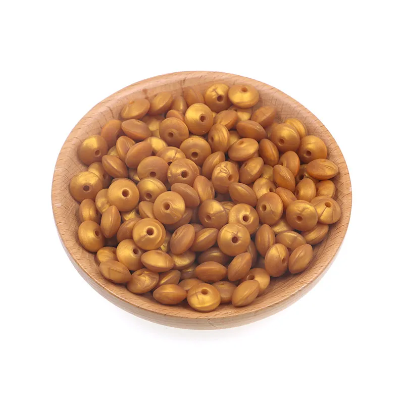 50pcs metal gold