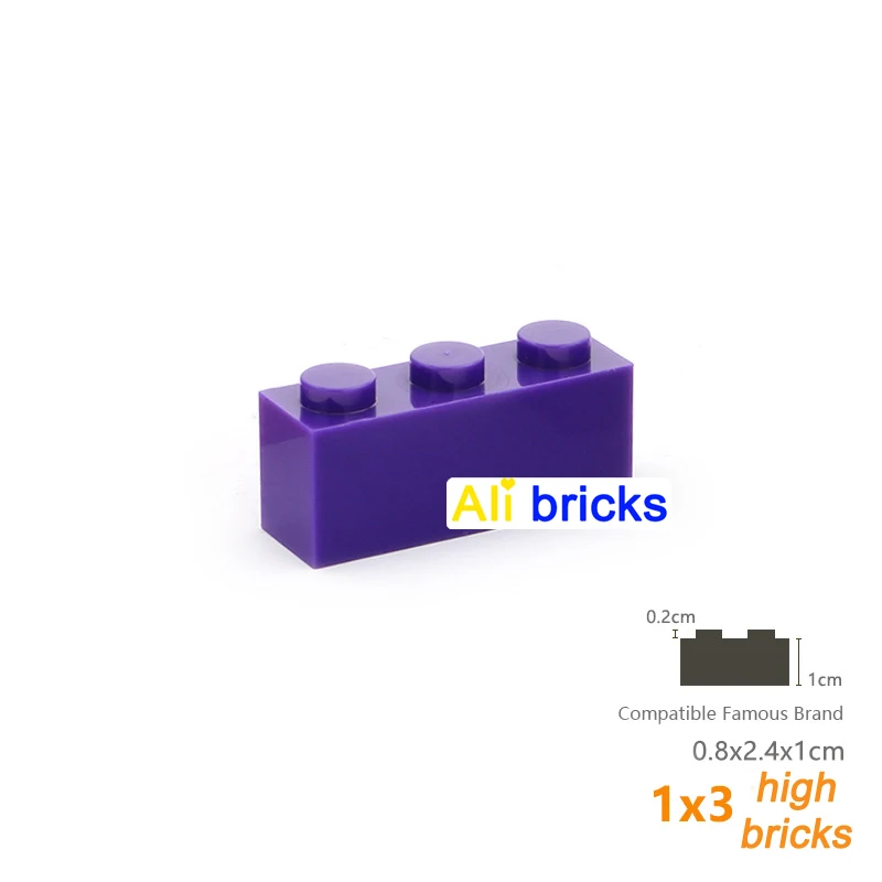 15pcs purple