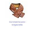 foot 1pcs brown