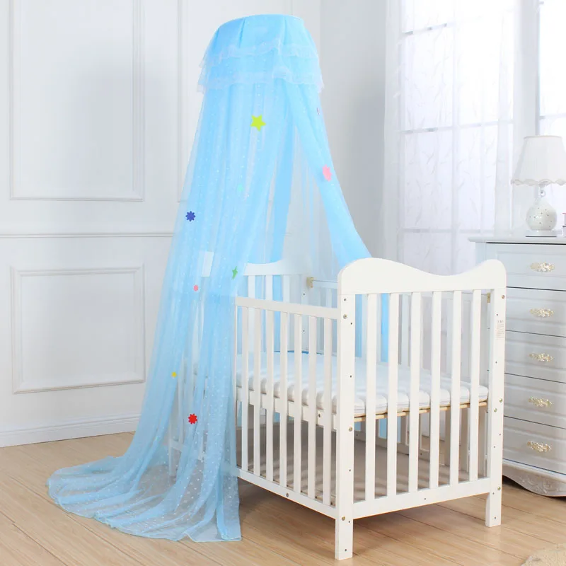 Mosquitera Universal para cuna bebé malla bipartita dosel elegante - imagen 2