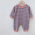 grey pink stripe