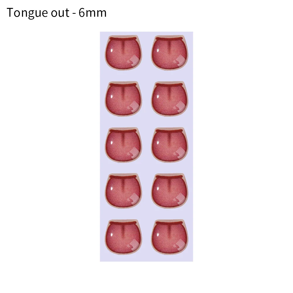 Tongue out - 6mm