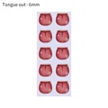 Tongue out - 6mm