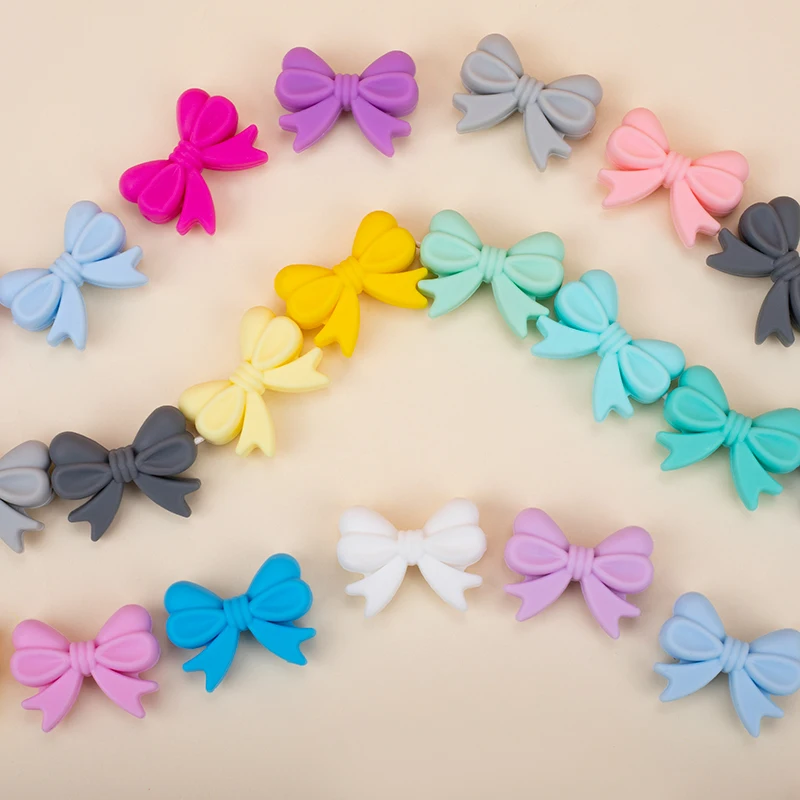 Sunrony, 10 Uds., cuentas de silicona con lazo para fabricación de joyería, DIY, pulsera, collar, pendientes, joyería, accesorios personalizados - imagen 4