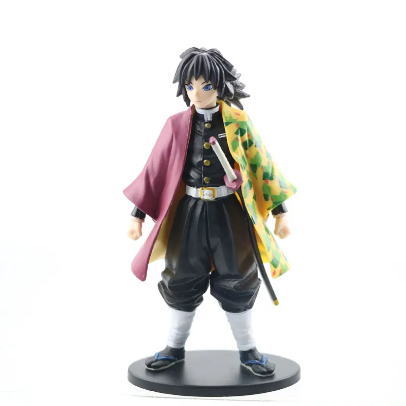 6 unids/lote Anime Demon Slayer figura Kamado Tanjirou Nezuko modelo de figuras de acción juguetes Zenitsu estatuilla Inosuke Kimetsu No Yaiba - imagen 2