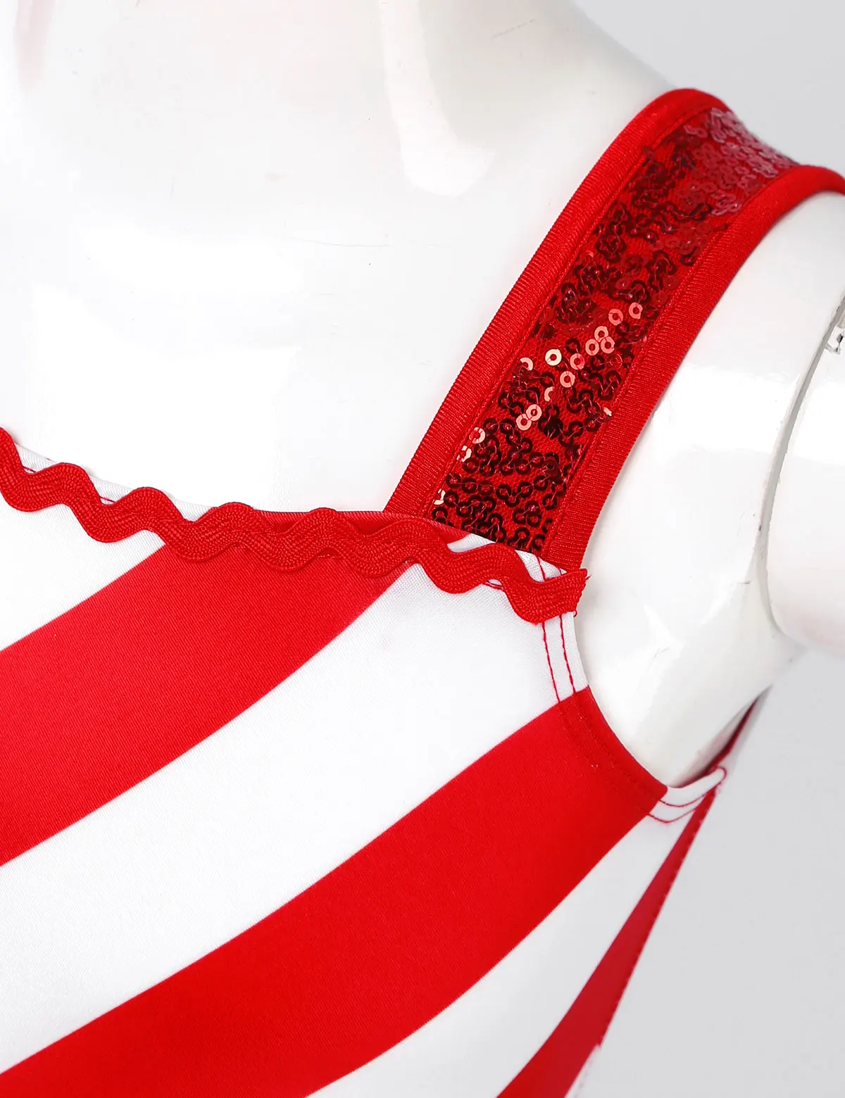 Disfraz de Papá Noel para niña con tutú y lentejuelas - imagen 5