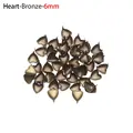 Bronze-Heart 6mm