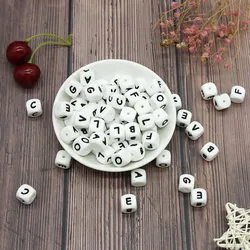Cute-Idea Letras de silicona para dentición alfabeto sin BPA