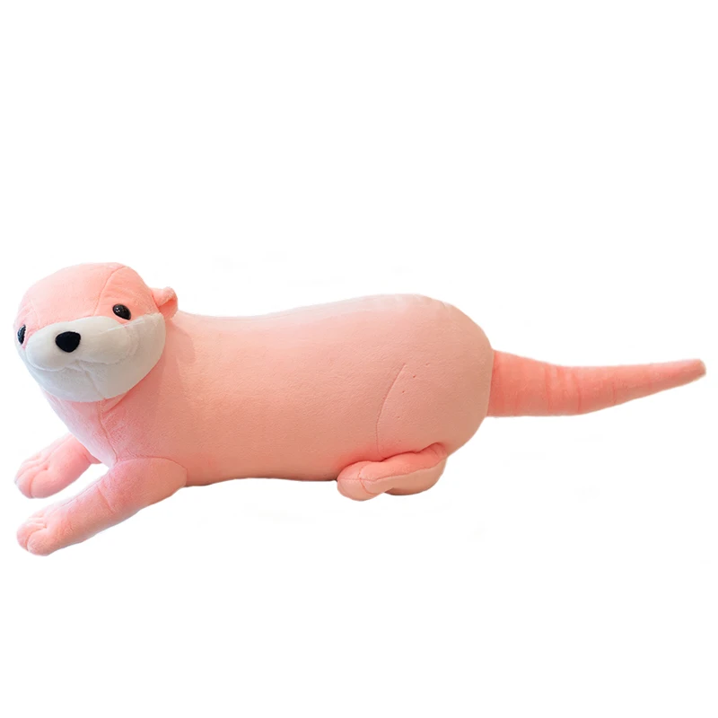 Peluche de nutria Lutra – Muñeco realista y almohada suave para niños - imagen 2