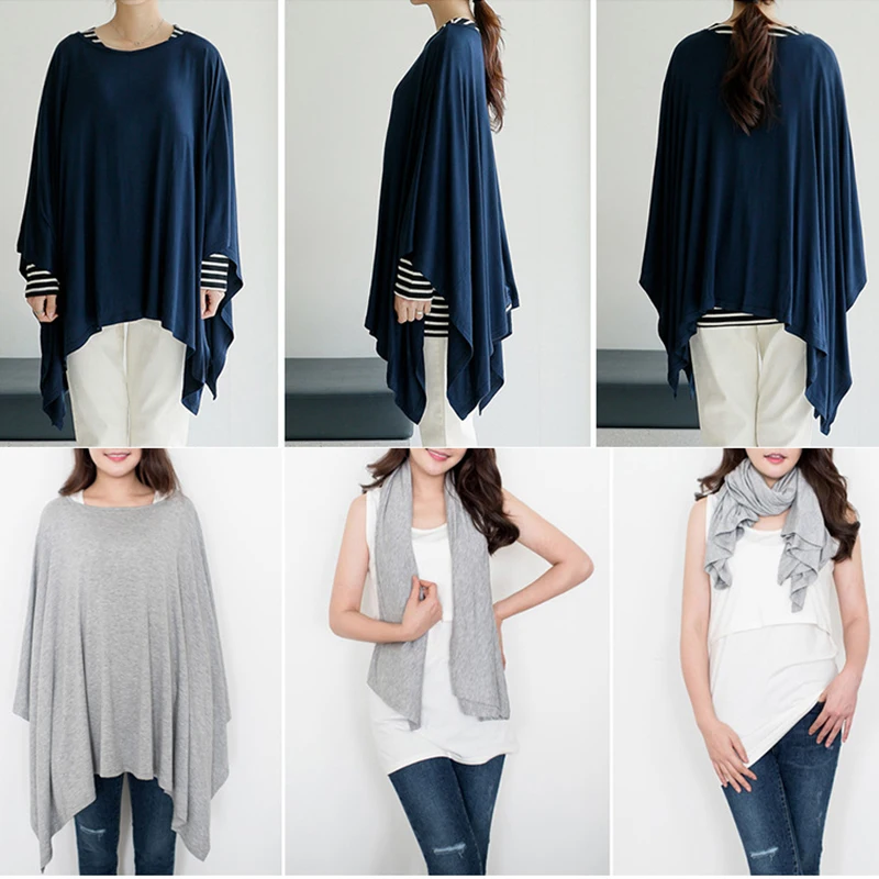 Breastfeeding Cover Nursing Covers Shawl Breast Feeding Printed Nursing Covers Baby Feeding Care 4 color carseat cover - imagen 5