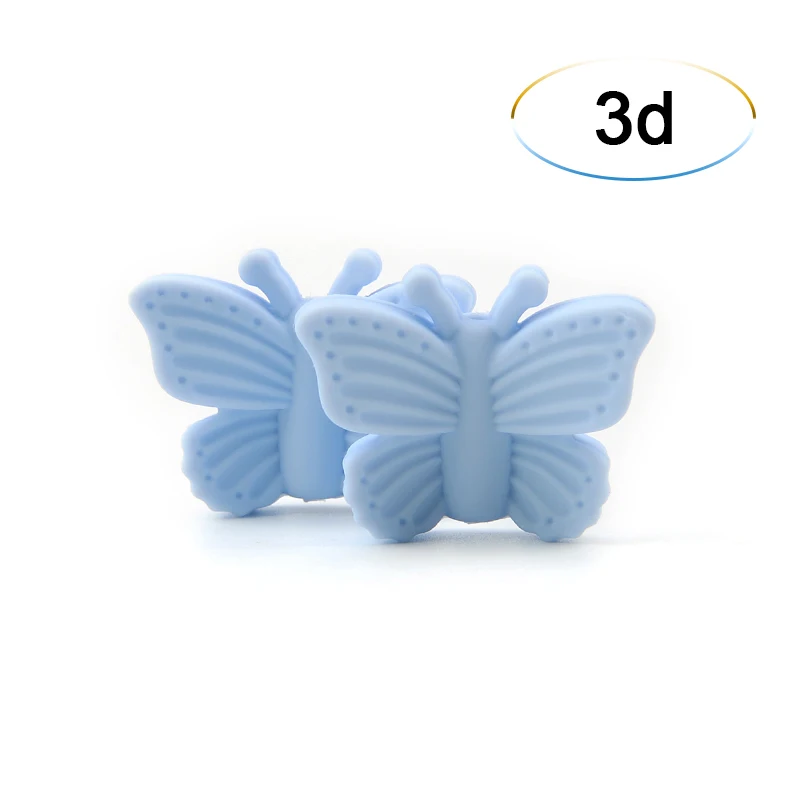 3d pastel blue