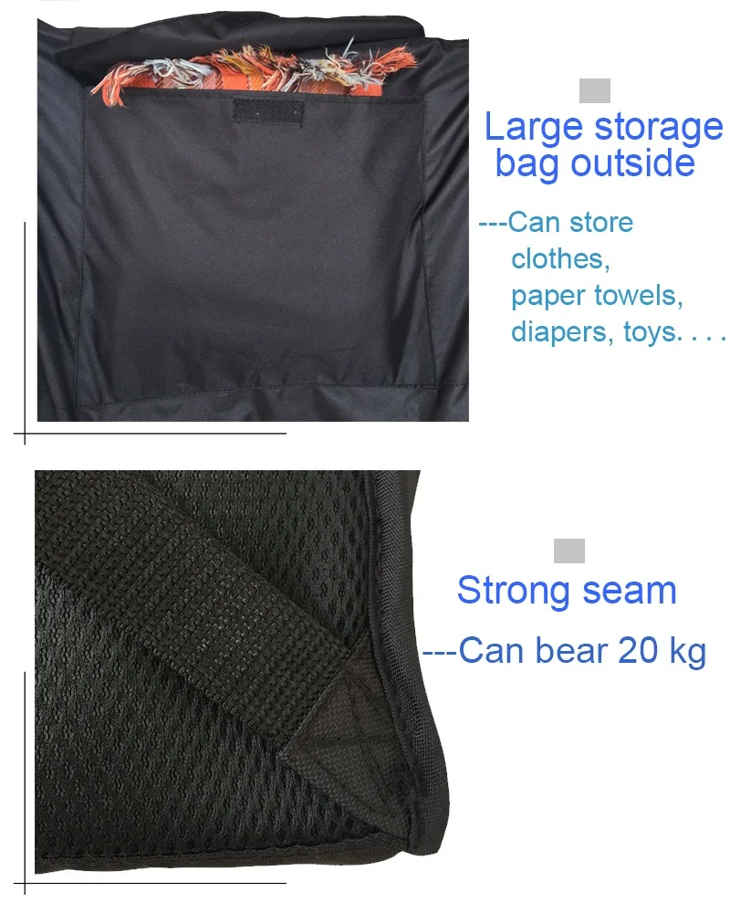 Mochila cochecito - Diseño ergonómico