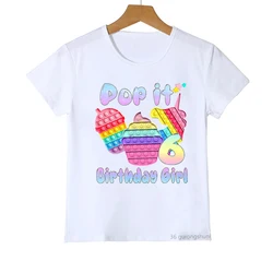 Camiseta algodón unicornio para niños – Manga corta divertida