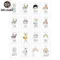 16Pcs Sloth Suit