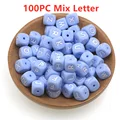 100pcs Mix Blue