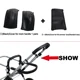 2 pcs black A