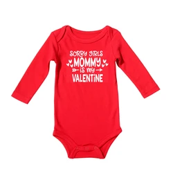 Pelele de algodón para bebé – Traje de San Valentín
