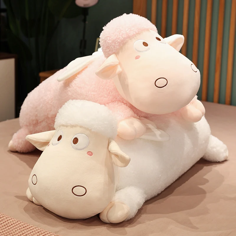 Peluche de oveja largo – Cojín infantil para dormir