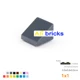 100pcs dark grey