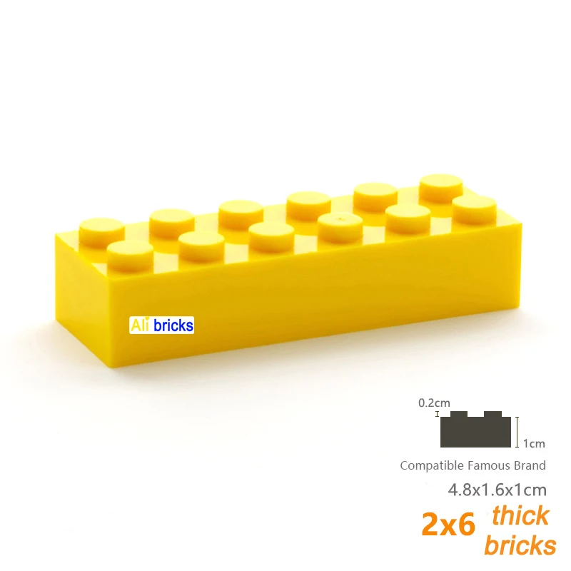 100pcs yellow